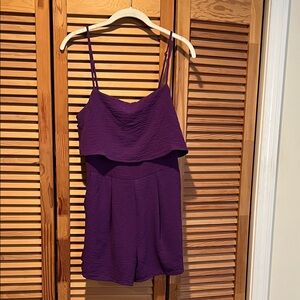 Gilli Vibrant Purple Romper